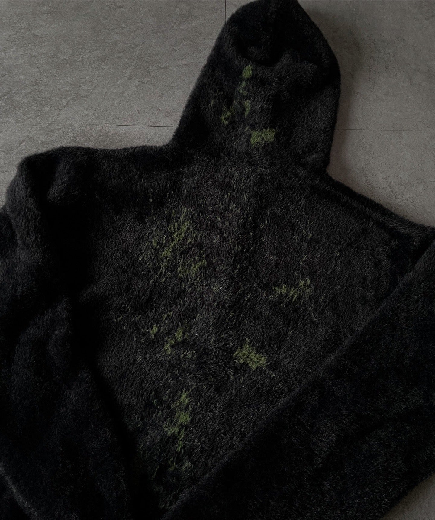 DERSCHUTZE CLO. NYC TO RIO ZIP KNIT HOODIE