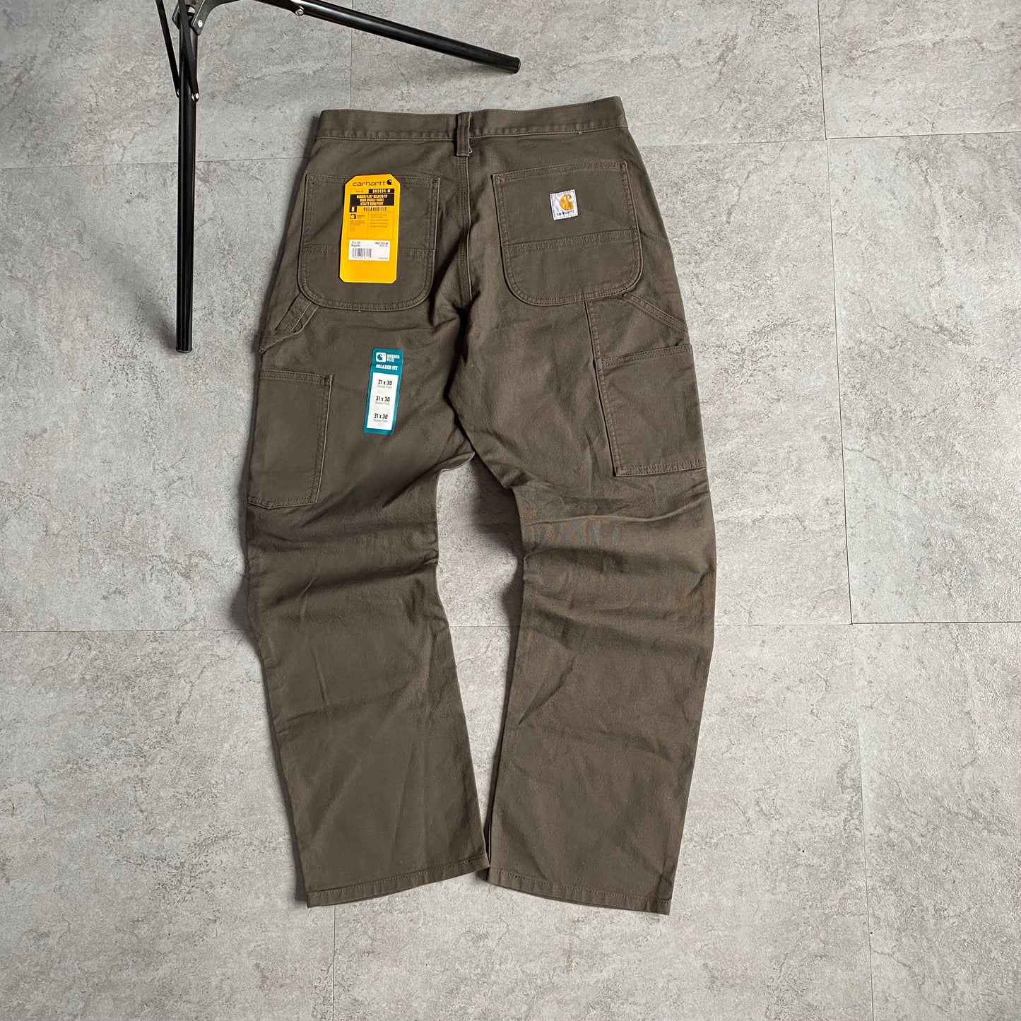 CARHARTT RELAXED FIT DOUBLE FRONT WORK PANTS