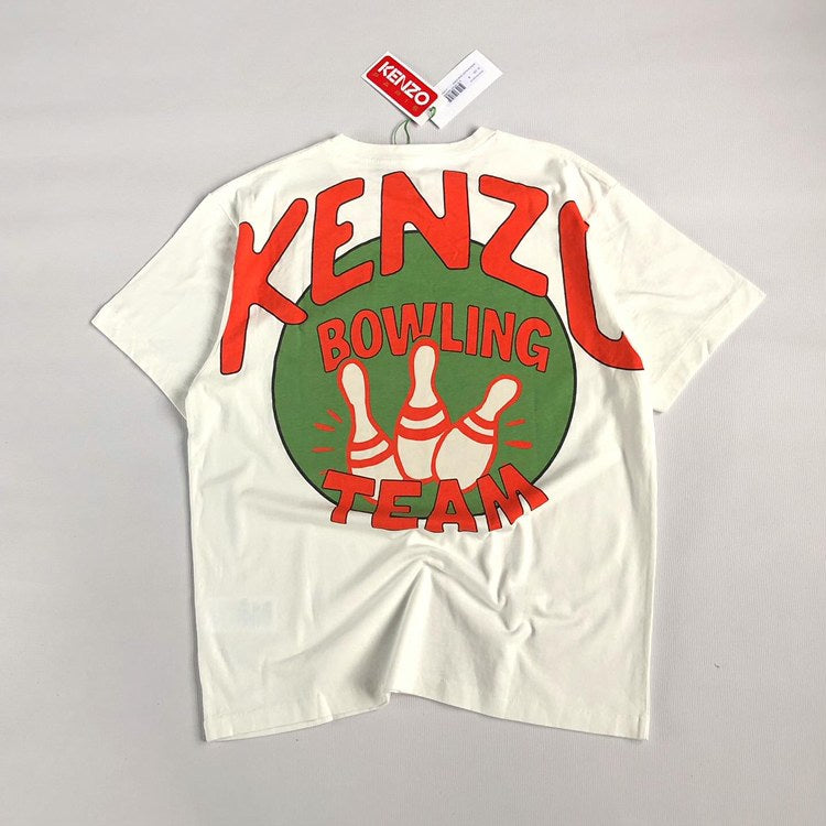 KENZO PARIS BOWLING TEAM OVERSIZED TEE 🎳💫