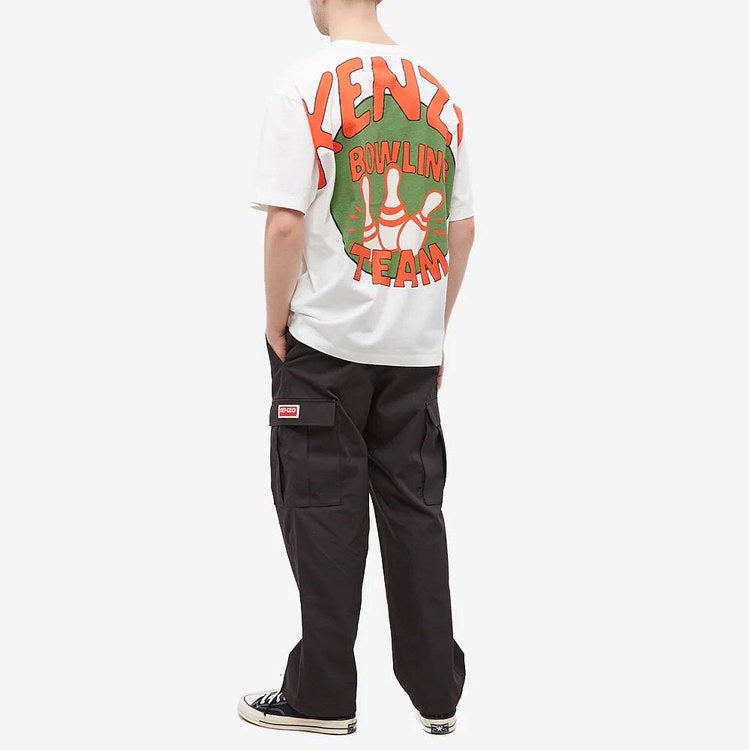 KENZO PARIS BOWLING TEAM OVERSIZED TEE 🎳💫