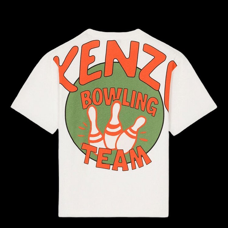 KENZO PARIS BOWLING TEAM OVERSIZED TEE 🎳💫