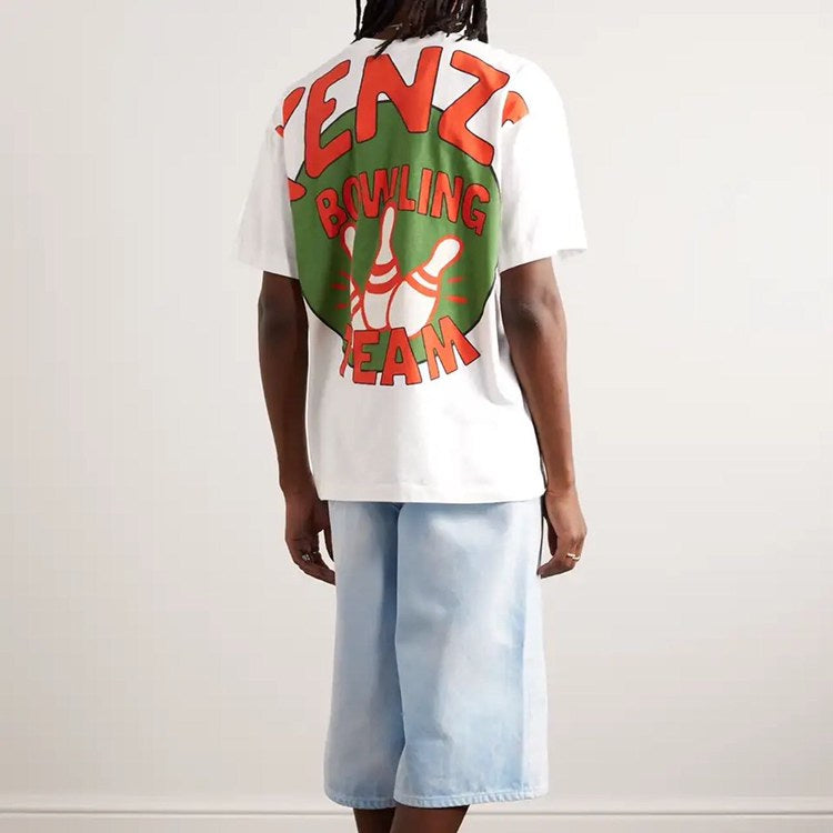 KENZO PARIS BOWLING TEAM OVERSIZED TEE 🎳💫