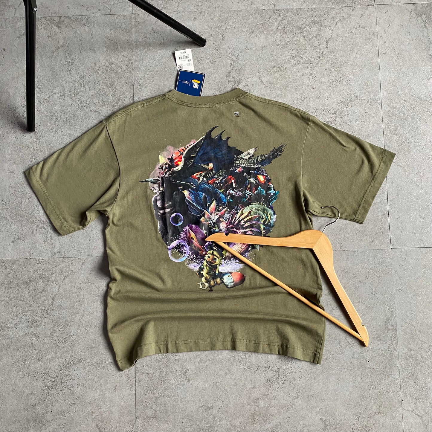 MONSTER HUNTER BY CAPCOM 40th ANNIVERSARY OVERSIZED GRAPHIC TEE ⚡️