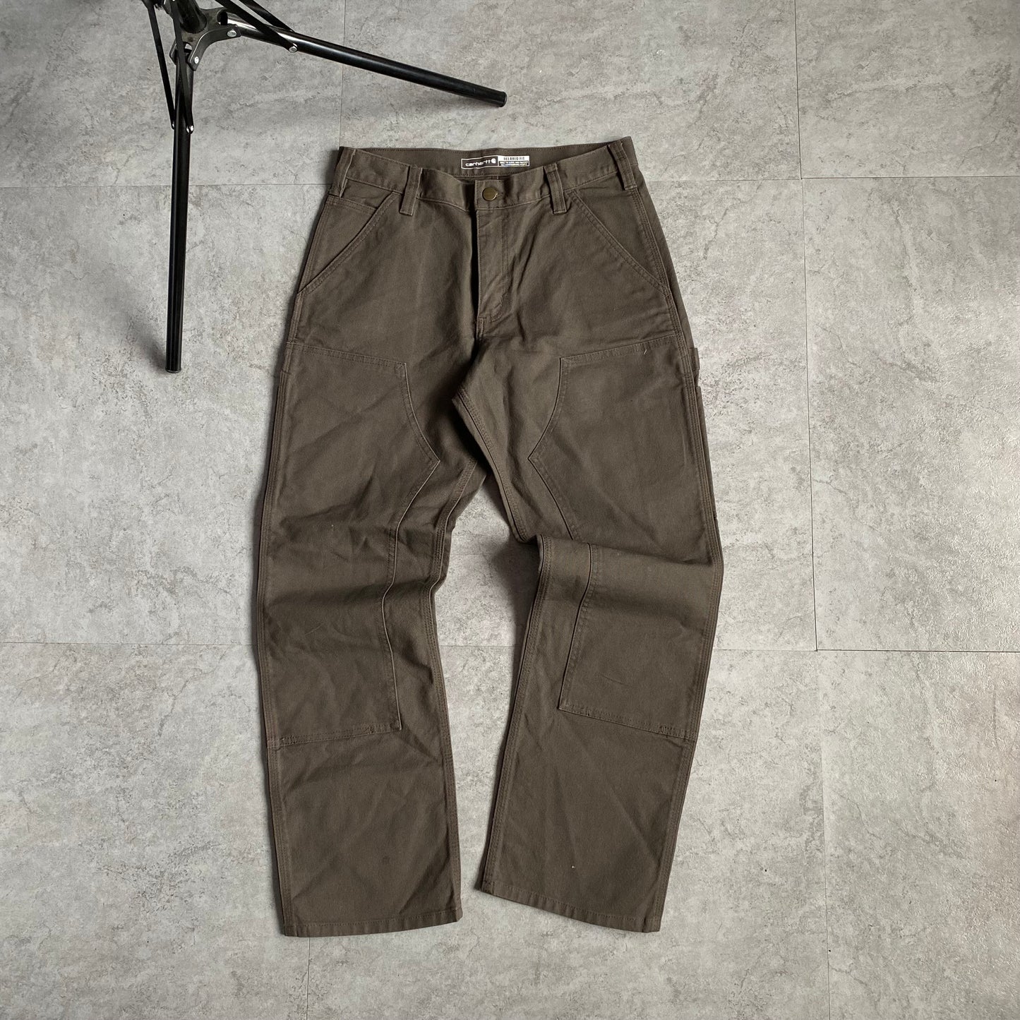 CARHARTT RELAXED FIT DOUBLE FRONT WORK PANTS