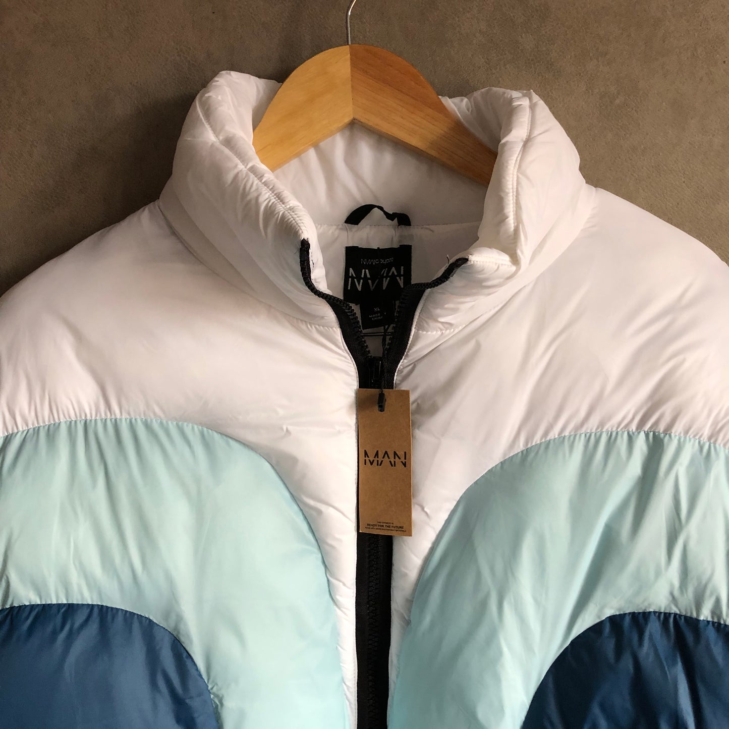 BHM BLOCKED PUFFER JACKET