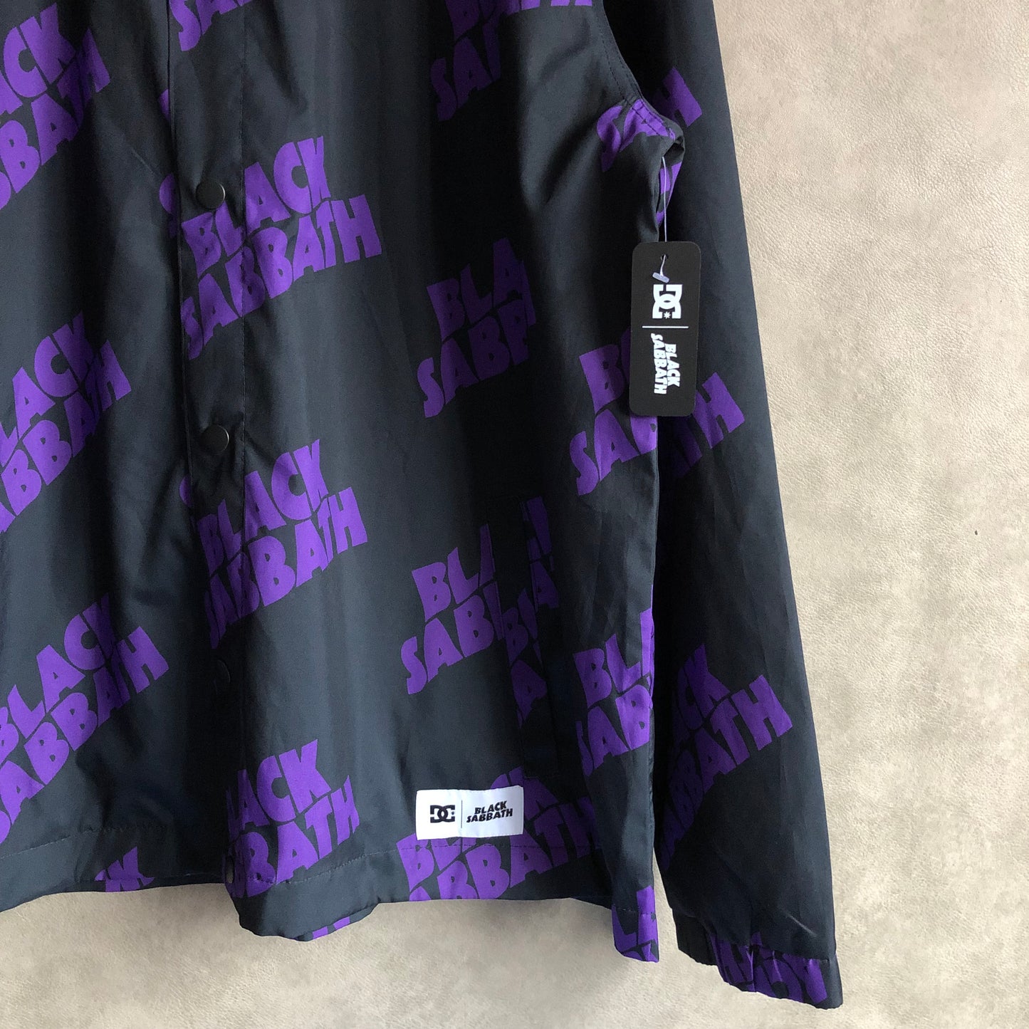 DC SHOES X BLACK SABBATH COACH JACKET