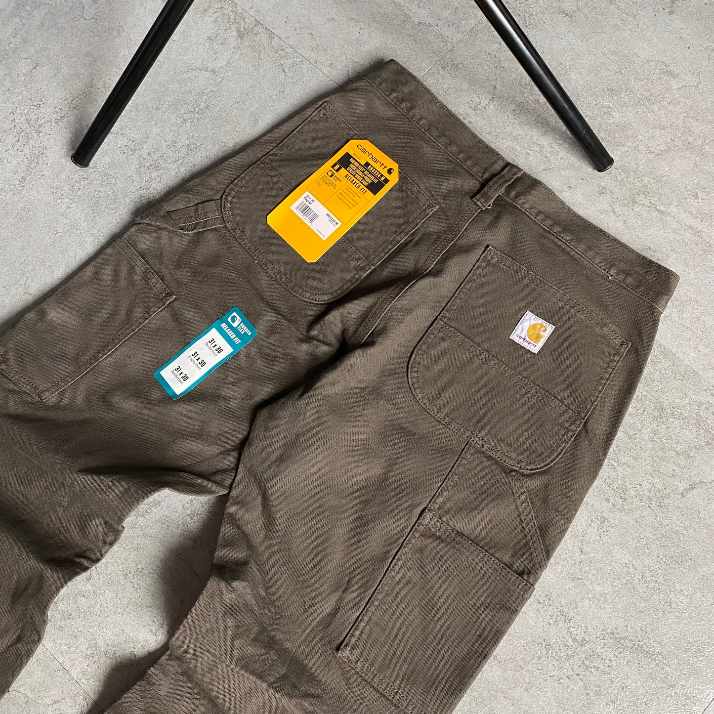 CARHARTT RELAXED FIT DOUBLE FRONT WORK PANTS