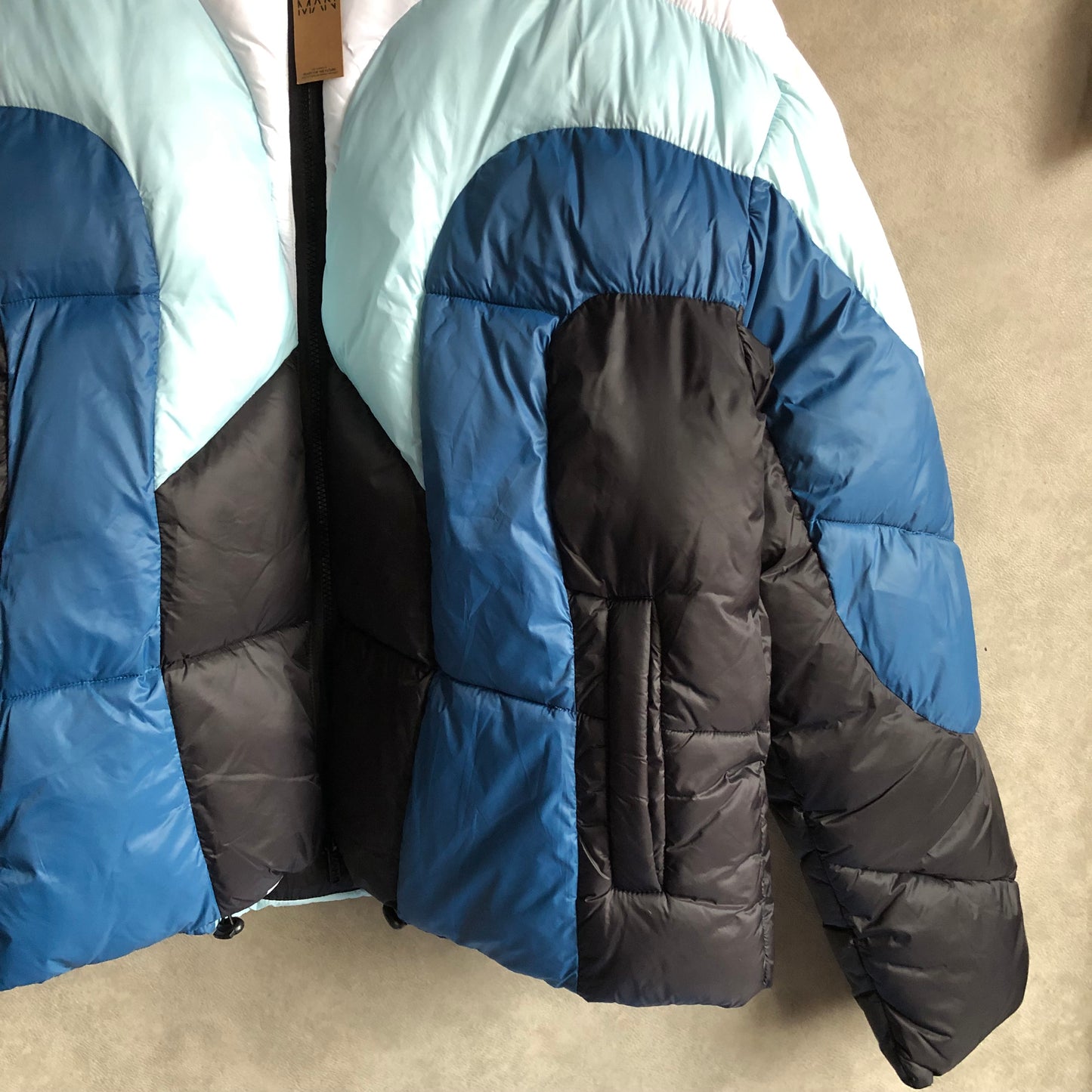 BHM BLOCKED PUFFER JACKET