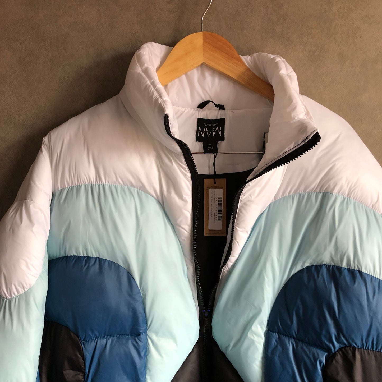 BHM BLOCKED PUFFER JACKET