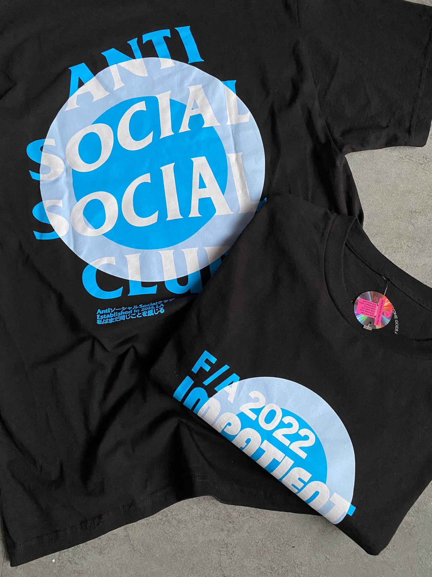 ANTI SOCIAL SOCIAL CLUB “IMPATIENT” TEE ⚡️