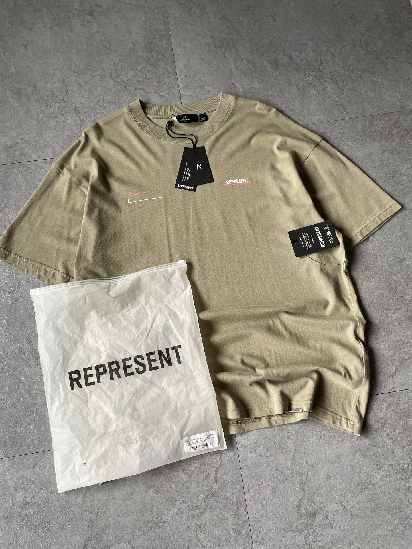 REPRESENT CLO. OVERSIZED “PATRON OF THE CLUB” TEE