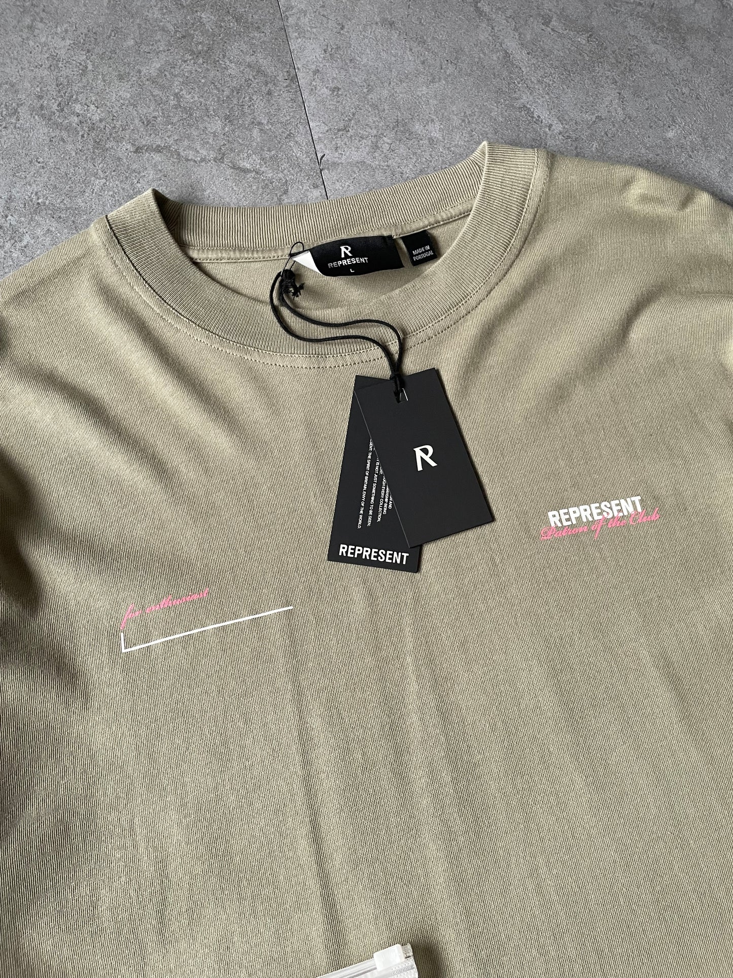 REPRESENT CLO. OVERSIZED “PATRON OF THE CLUB” TEE