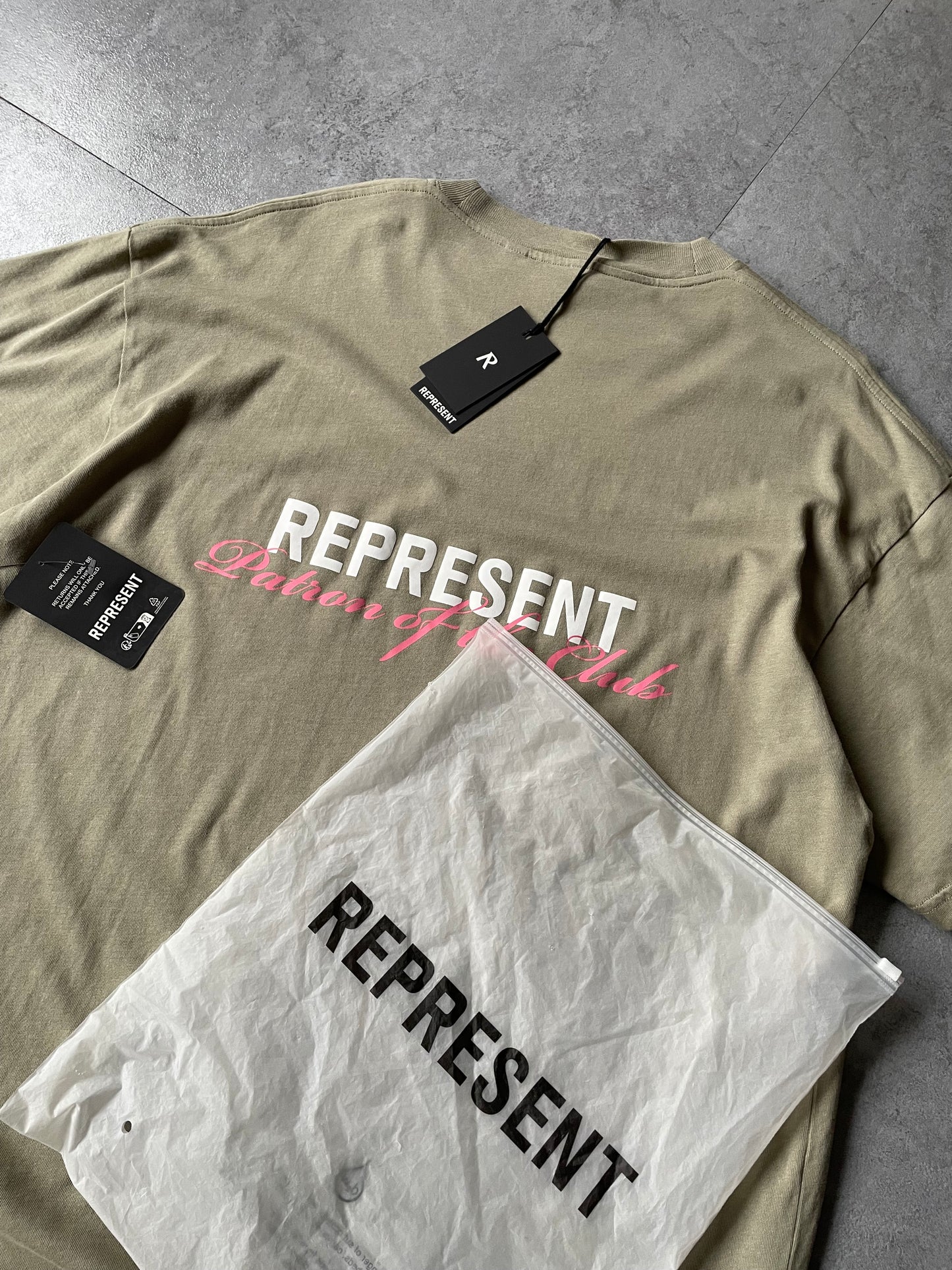 REPRESENT CLO. OVERSIZED “PATRON OF THE CLUB” TEE