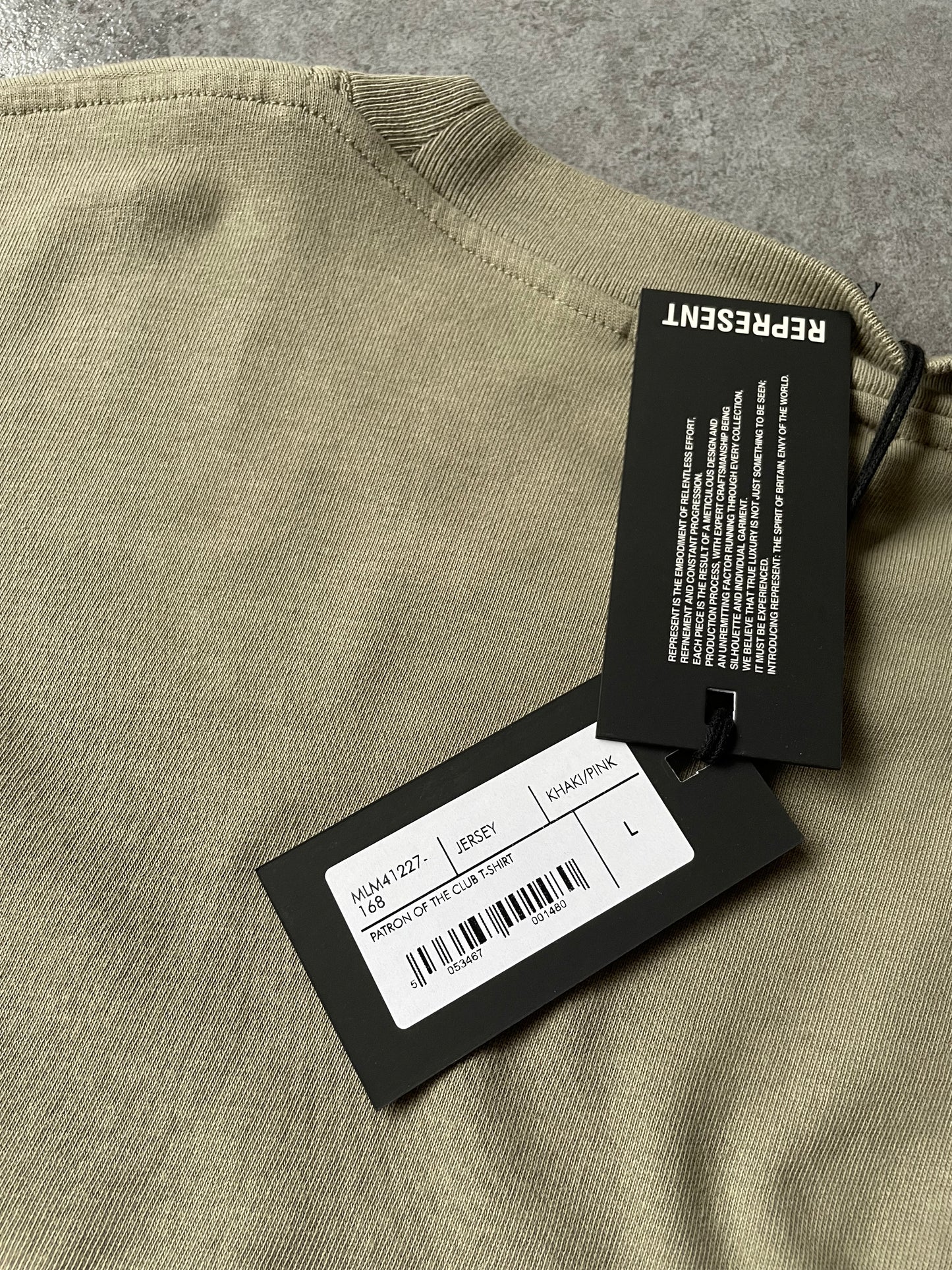 REPRESENT CLO. OVERSIZED “PATRON OF THE CLUB” TEE