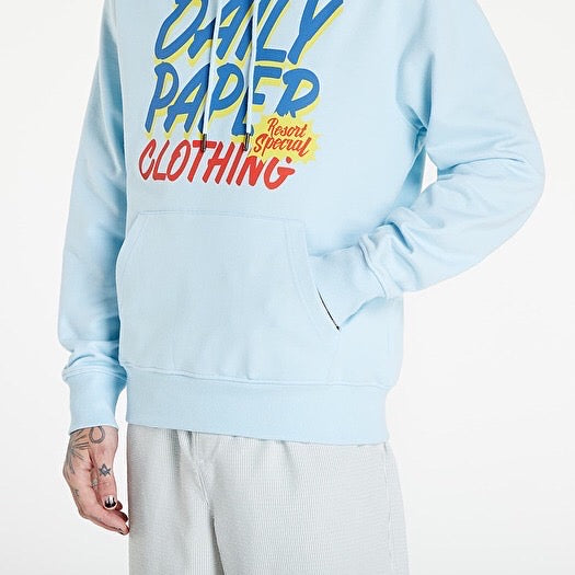 DAILY PAPER RENARY HOODIE COOL BLUE